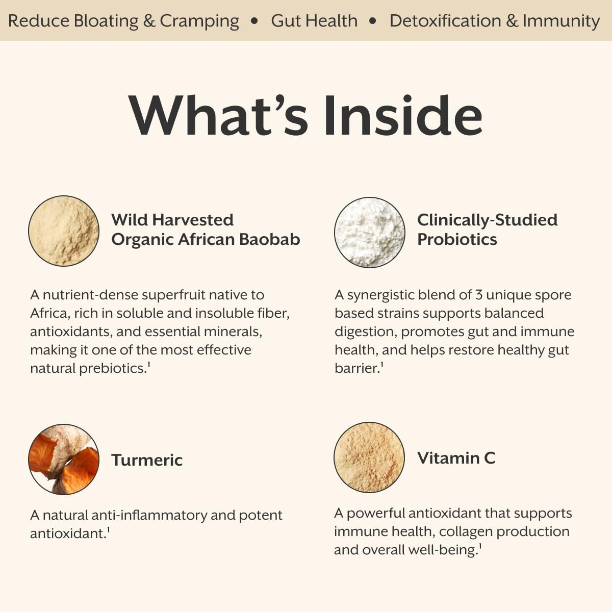 Debloat: Prebiotic + Probiotic
