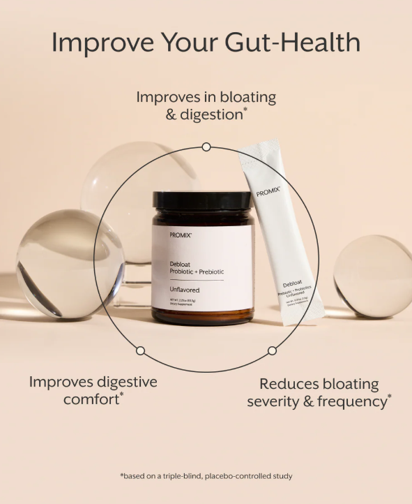 Debloat: Prebiotic + Probiotic （30 ServingJar）